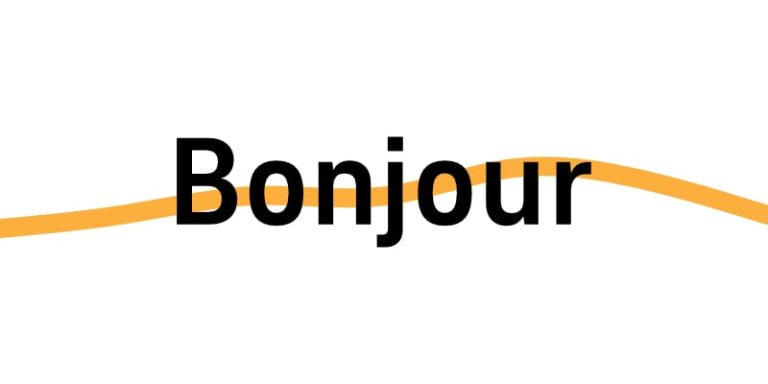 Bonjour