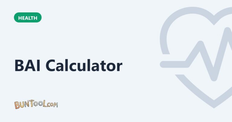 BAI Calculator