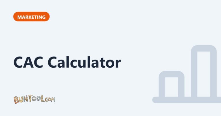 CAC Calculator
