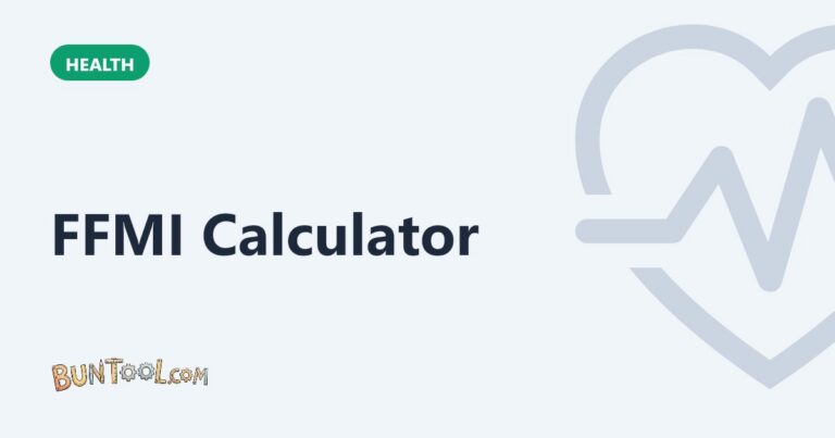 FFMI Calculator